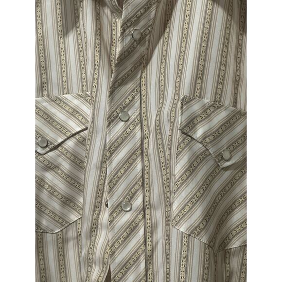 Cody James Men's XXL Authentic Western Apparel Pearl Snap Shirt Long Sleeve - Picture 2 of 4